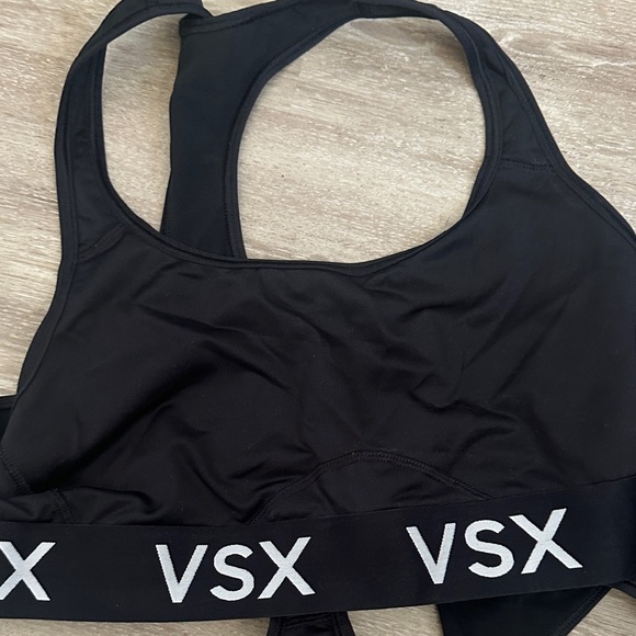 Victoria's Secret Black, Leopard & Multi color rainbow Print Sports Bras - Picture 2 of 7